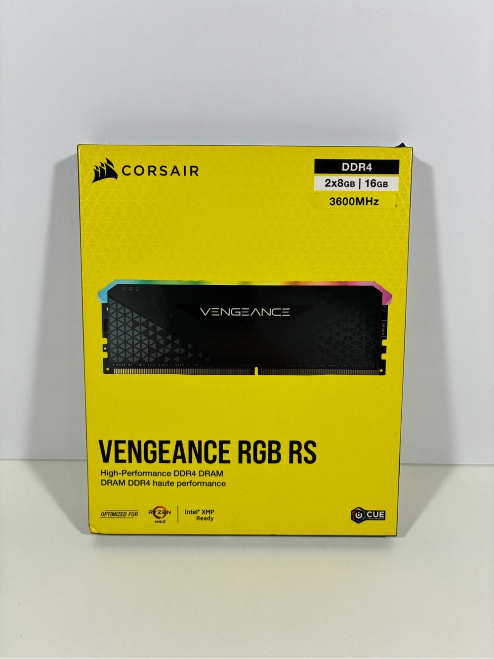 Corsair Vengeance RGB RS 16GB (2x8GB) DDR4 DRAM 3600MHz Desktop Memory Black NEW